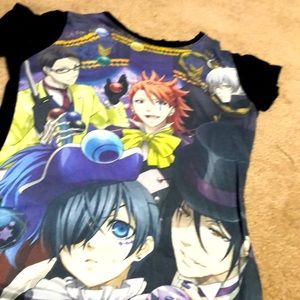 Short sleeve anime tee